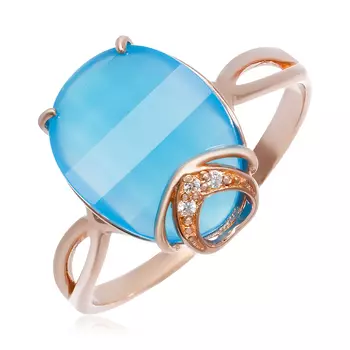 Серебряное кольцо с халцедоном