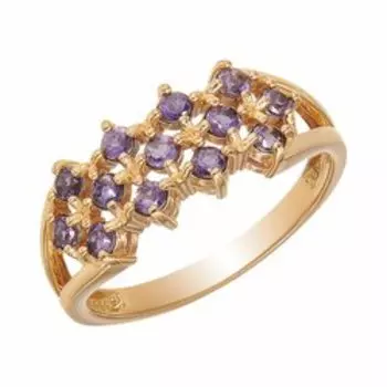 Серебряное кольцо с иолитом