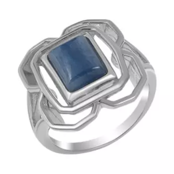 Серебряное кольцо с кианитом