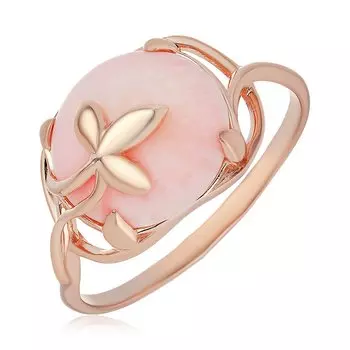 Серебряное кольцо с кораллом