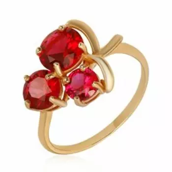 Серебряное кольцо с корундами