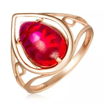 Серебряное кольцо с корундом