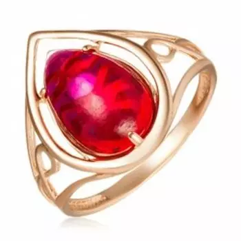 Серебряное кольцо с корундом