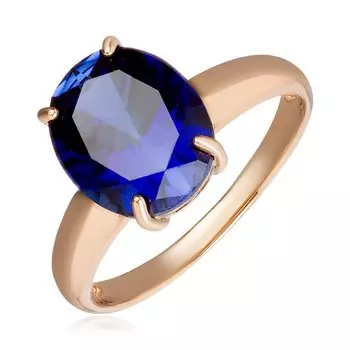 Серебряное кольцо с корундом