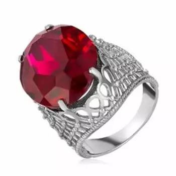 Серебряное кольцо с корундом