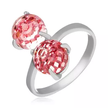 Серебряное кольцо с кристаллами SWAROVSKI