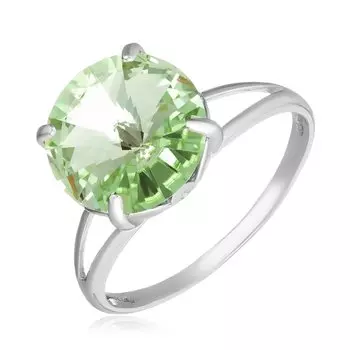 Серебряное кольцо с кристаллом SWAROVSKI
