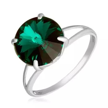 Серебряное кольцо с кристаллом SWAROVSKI