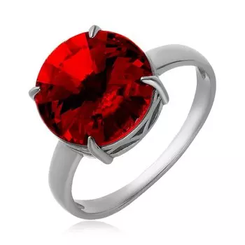 Серебряное кольцо с кристаллом SWAROVSKI