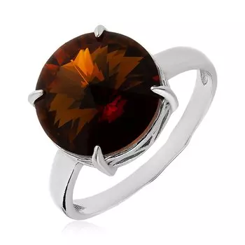 Серебряное кольцо с кристаллом SWAROVSKI