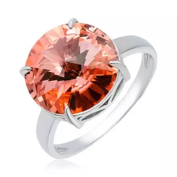 Серебряное кольцо с кристаллом SWAROVSKI