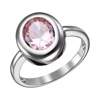 Серебряное кольцо с кубическим цирконием