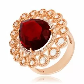 Серебряное кольцо с кварцем