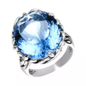 Серебряное кольцо с кварцем