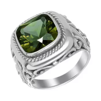 Серебряное кольцо с кварцем