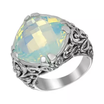 Серебряное кольцо с кварцем