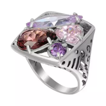 Серебряное кольцо с кварцем