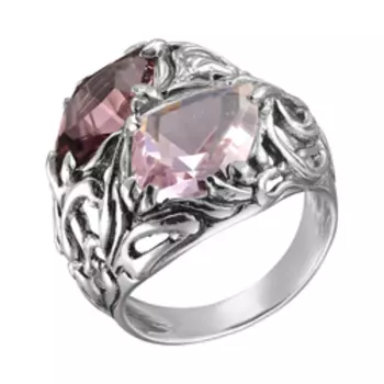 Серебряное кольцо с кварцем