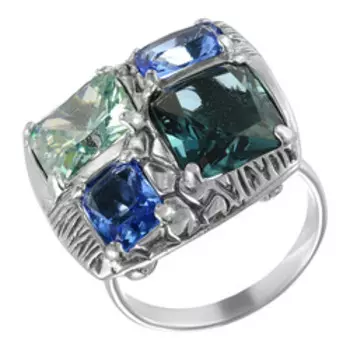 Серебряное кольцо с кварцем