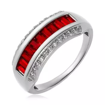 Серебряное кольцо с кварцем