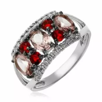 Серебряное кольцо с кварцем