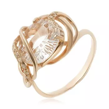 Серебряное кольцо с кварцем