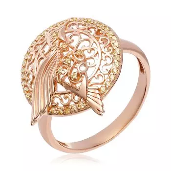 Серебряное кольцо с кварцем