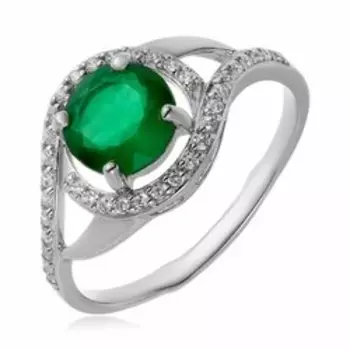 Серебряное кольцо с кварцем