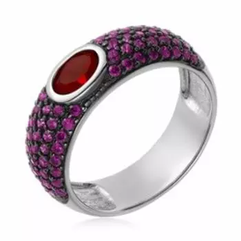 Серебряное кольцо с кварцем