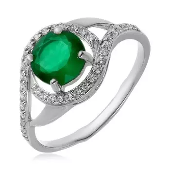 Серебряное кольцо с кварцем