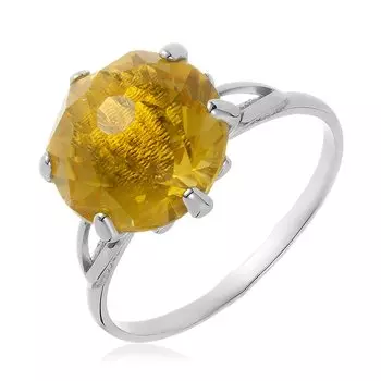 Серебряное кольцо с кварцем