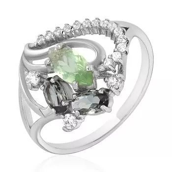 Серебряное кольцо с кварцем