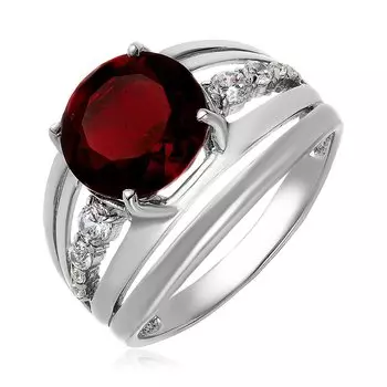 Серебряное кольцо с кварцем