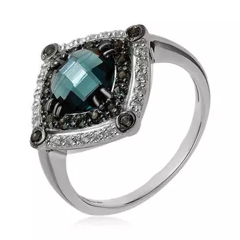 Серебряное кольцо с кварцем