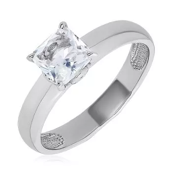 Серебряное кольцо с кварцем