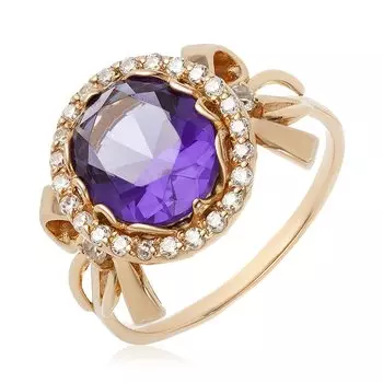 Серебряное кольцо с кварцем