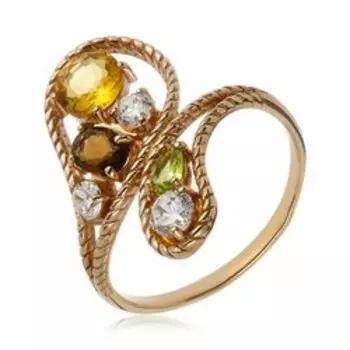 Серебряное кольцо с кварцем