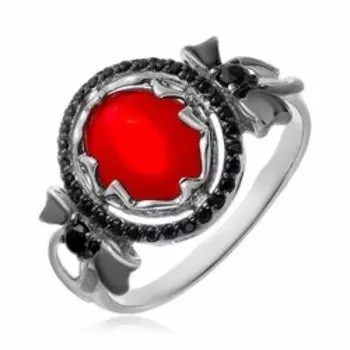 Серебряное кольцо с кварцем