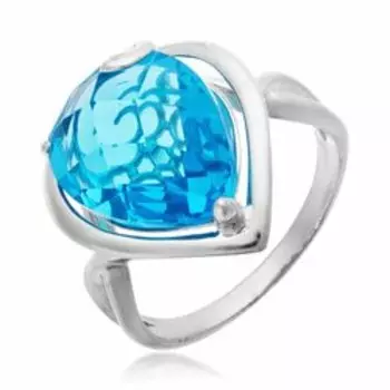 Серебряное кольцо с кварцем