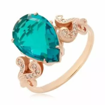 Серебряное кольцо с кварцем