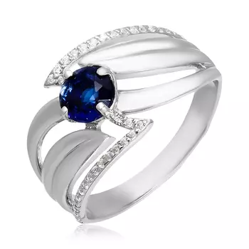 Серебряное кольцо с кварцем