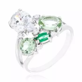 Серебряное кольцо с кварцем