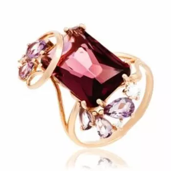 Серебряное кольцо с кварцем