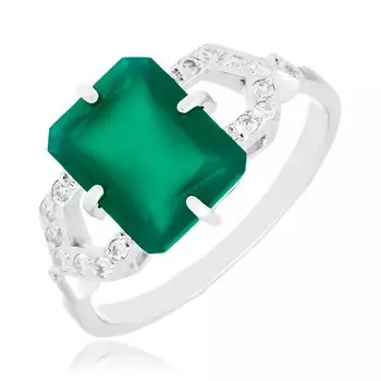 Серебряное кольцо с кварцем