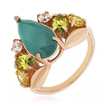 Серебряное кольцо с кварцем