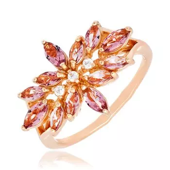 Серебряное кольцо с кварцем