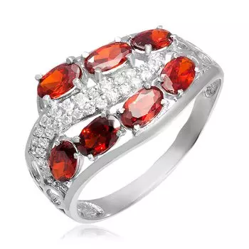 Серебряное кольцо с кварцем