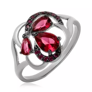 Серебряное кольцо с кварцем