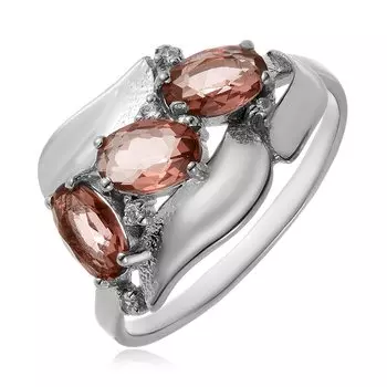 Серебряное кольцо с кварцем