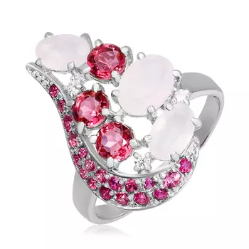 Серебряное кольцо с кварцем